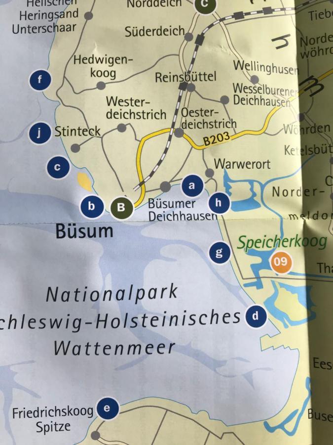 Heimat Am Meer Büsumer Deichhausen Kültér fotó